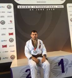 Atleta do Instituto Mara Gabrilli é vice-campeão de Jiu Jitsu do International Pro de Goiânia 2018